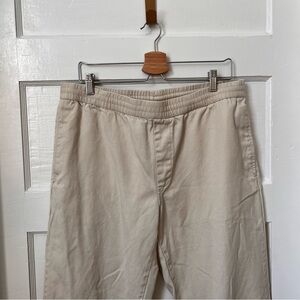 Goodfellow Tan Casual Chino Drawstring Waist Relaxed Pants